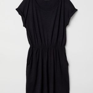 H&m Jersey black dress